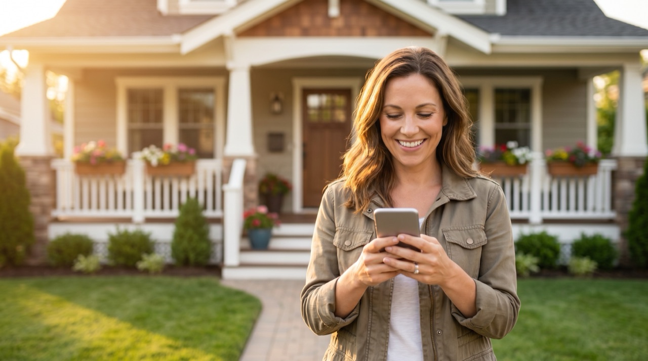 Homeowner getting an answer about her home project